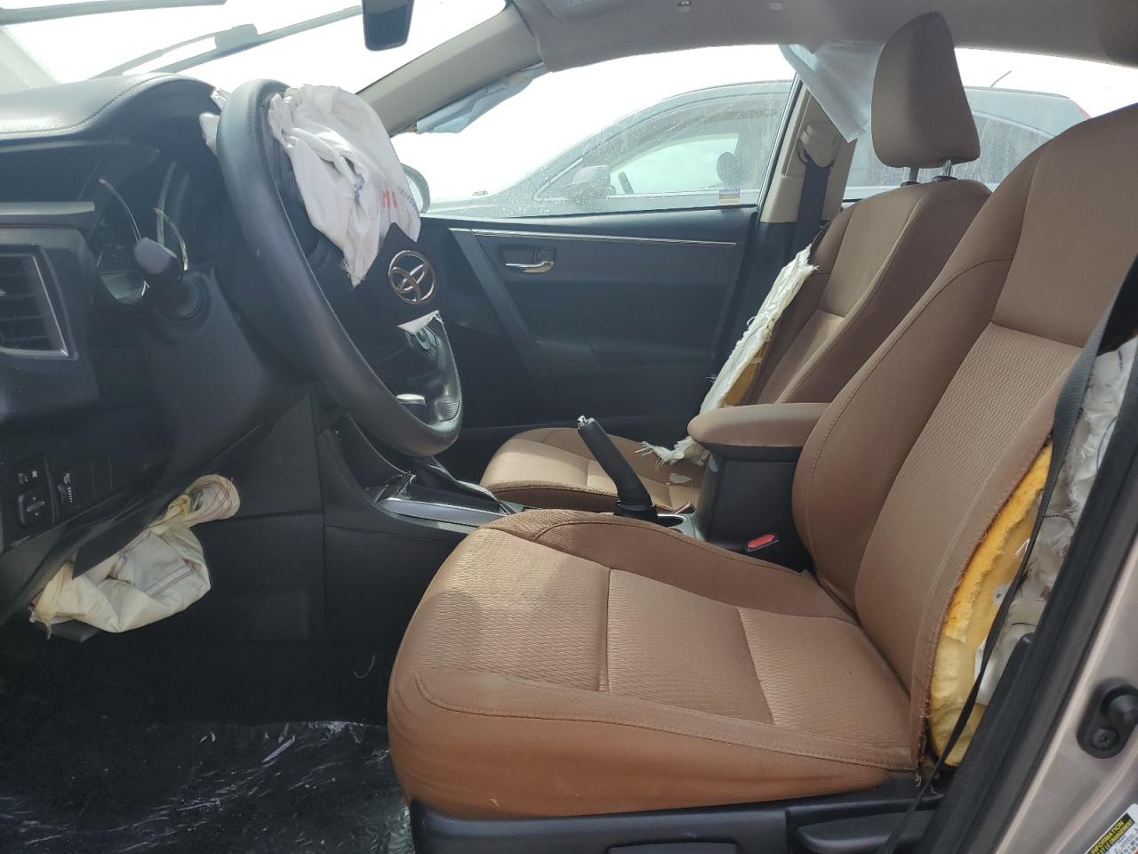 2014 Toyota Corolla VIN 2T1BURHE4EC102142 Copart auction photo, front end / side damage thumbnail 7
