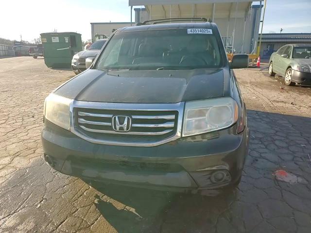 2014 Honda Pilot VIN 5FNYF3H26EB027494 Copart auction photo, front end / side damage thumbnail 15