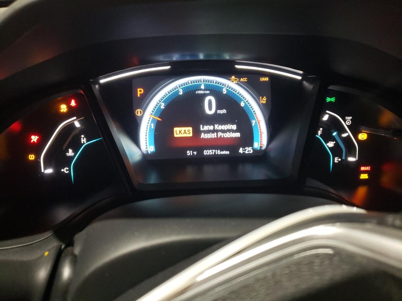 2021 Honda Civic VIN 2HGFC2F69MH501433 Copart auction photo, front end damage thumbnail 9