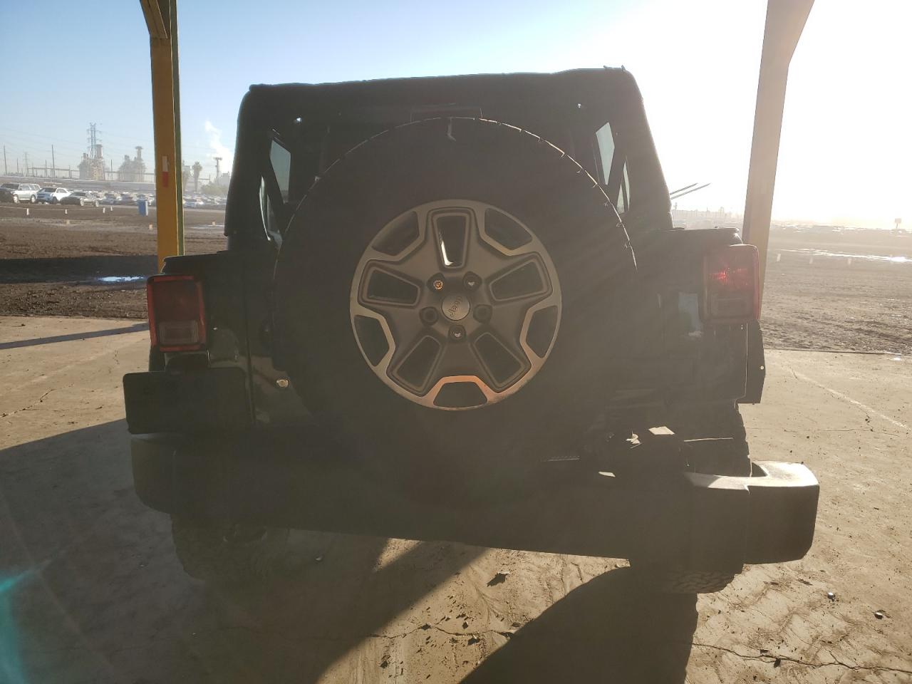 2016 Jeep Wrangler VIN 1C4BJWFGXGL231560 Copart auction photo, all over damage thumbnail 6