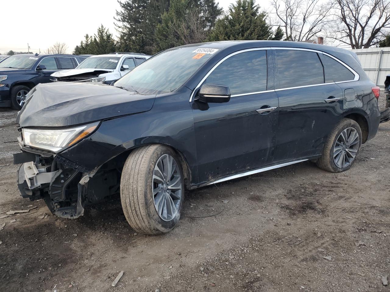 2017 Acura MDX VIN 5FRYD4H5XHB016409