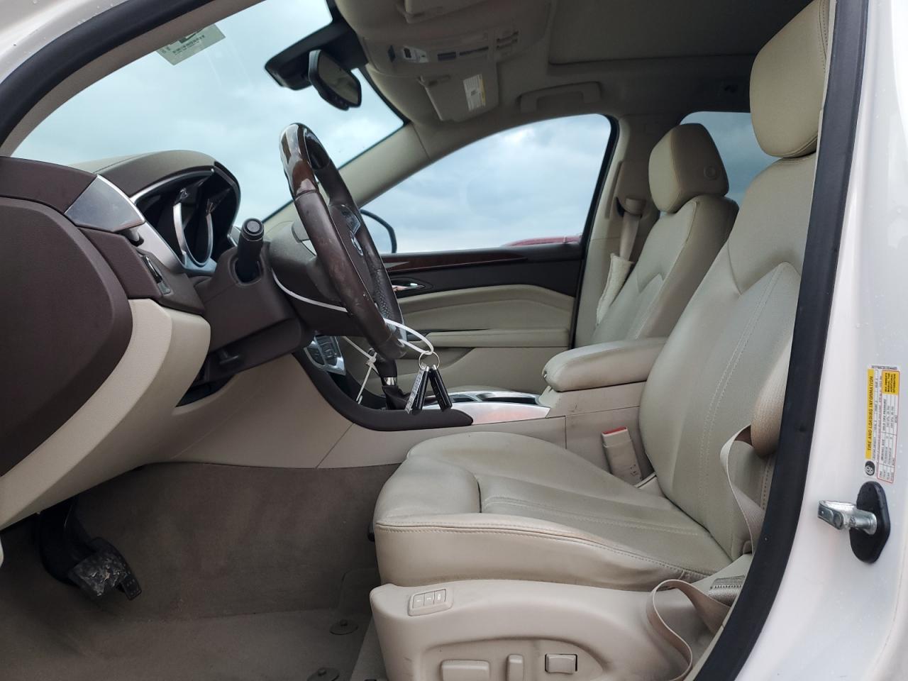 2012 Cadillac SRX VIN 3GYFNAE3XCS544405 Copart auction photo, front end damage thumbnail 7