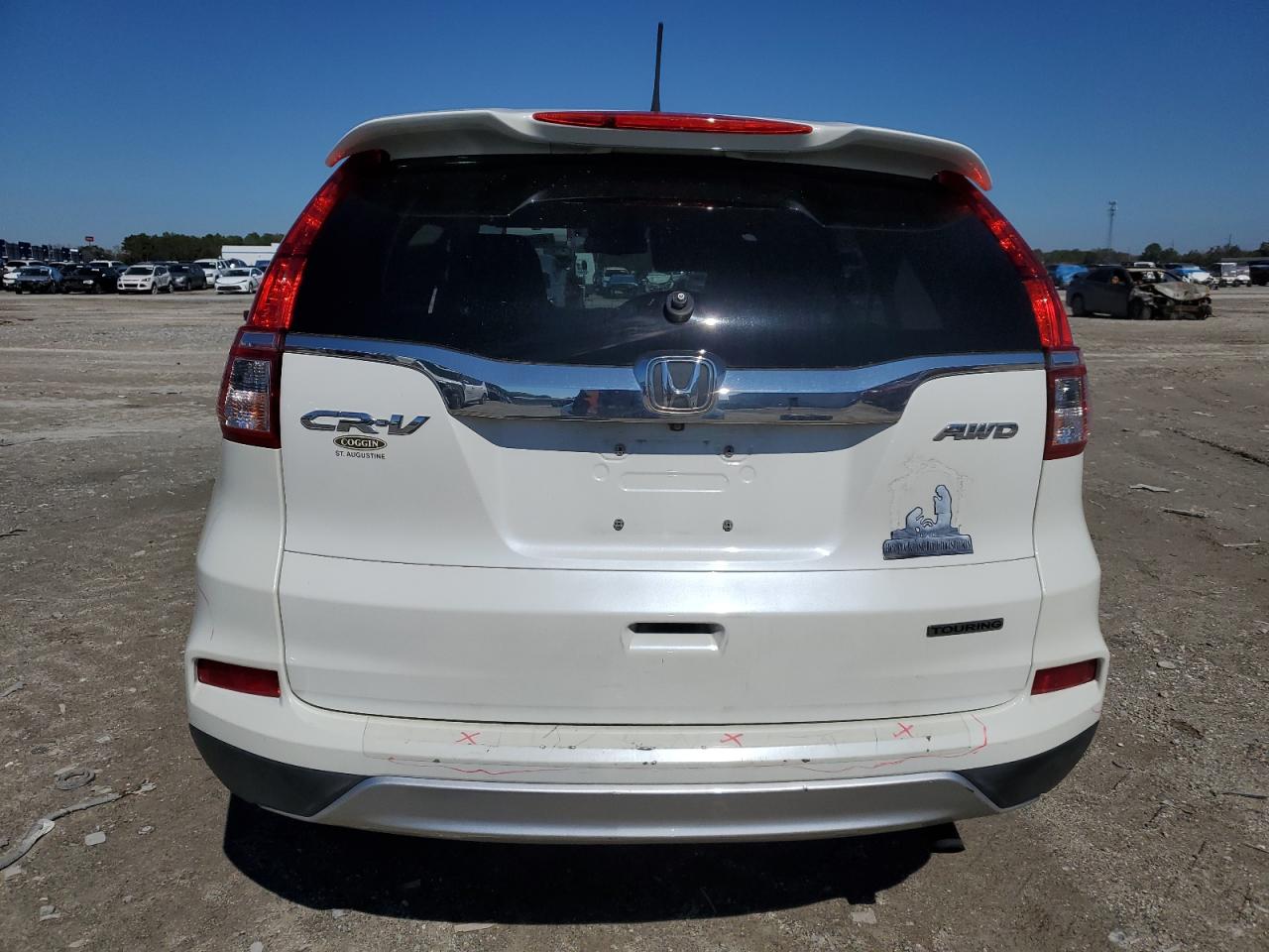 2015 Honda CR-V VIN 5J6RM4H94FL125056 Copart auction photo, front end damage thumbnail 6