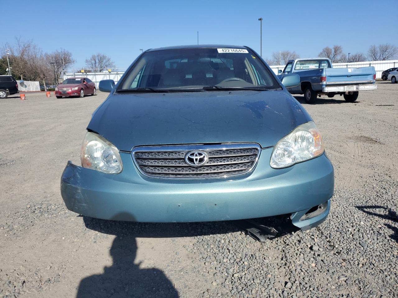 2005 Toyota Corolla VIN 1NXBR30E55Z362087 Copart auction photo, front end / rear end damage thumbnail 5
