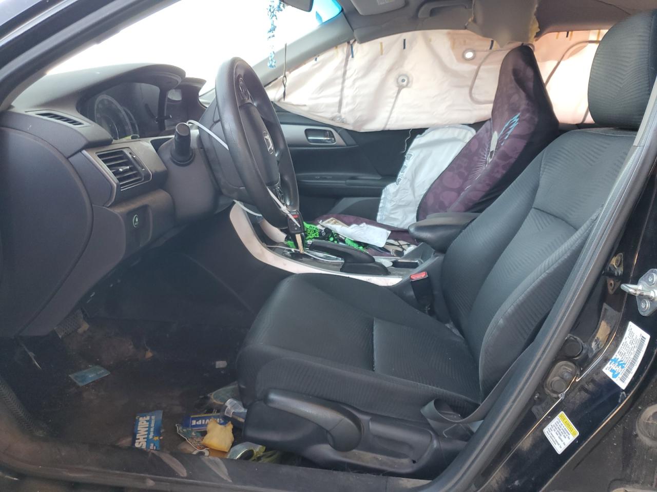 2014 Honda Accord VIN 1HGCR2F33EA286610 Copart auction photo, side / front end damage thumbnail 7