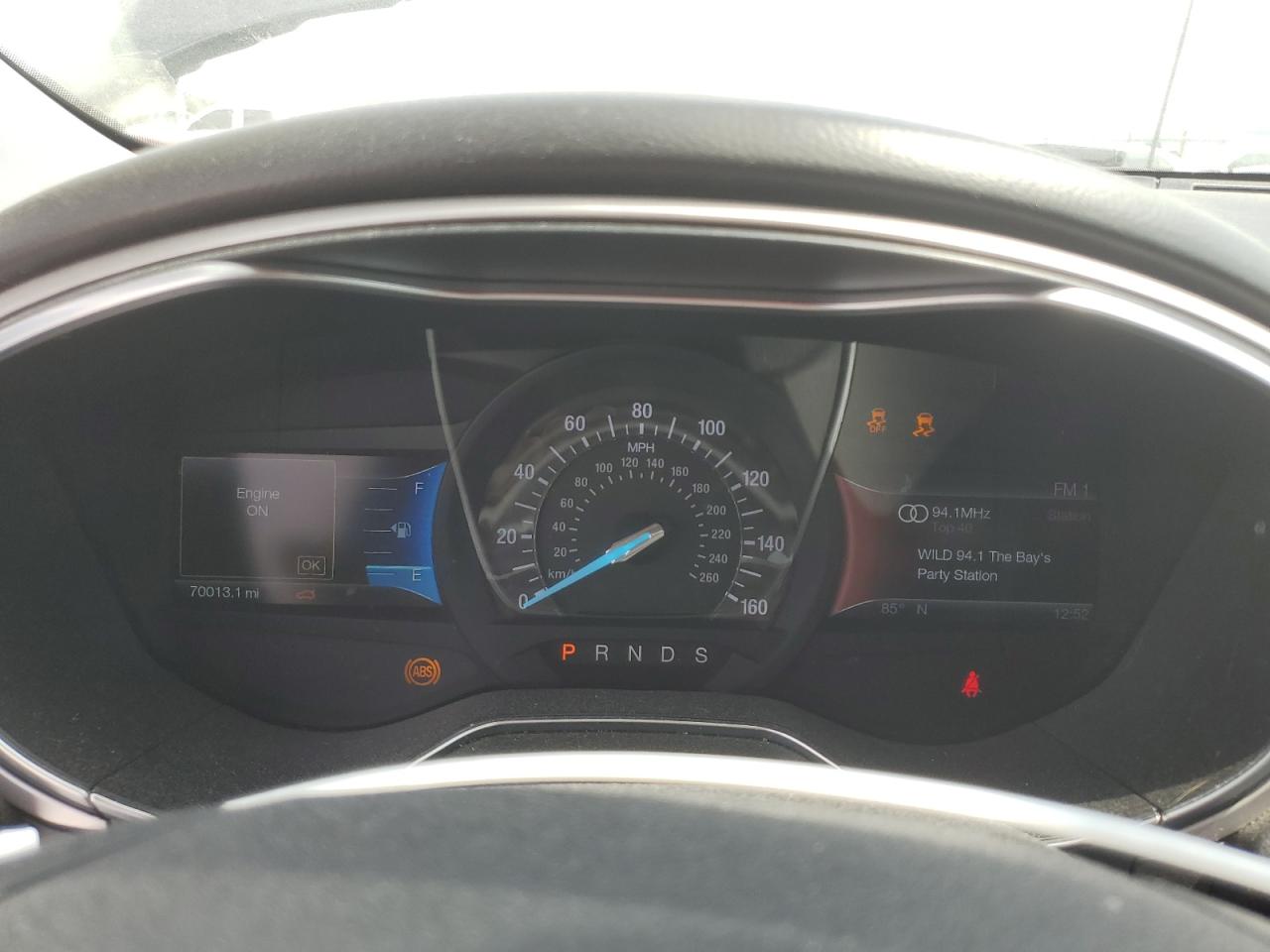 2014 Ford Fusion VIN 3FA6P0H70ER115833 Copart auction photo, rear end damage thumbnail 9