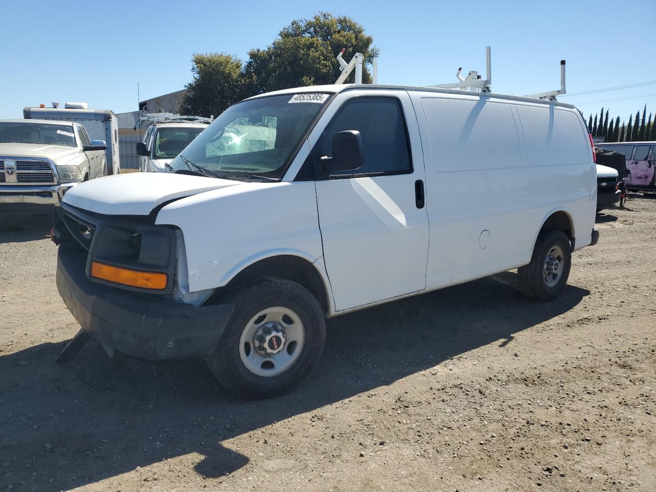 2010 GMC Savana VIN 1GTZGFBA7A1160173 - Copart auction photo