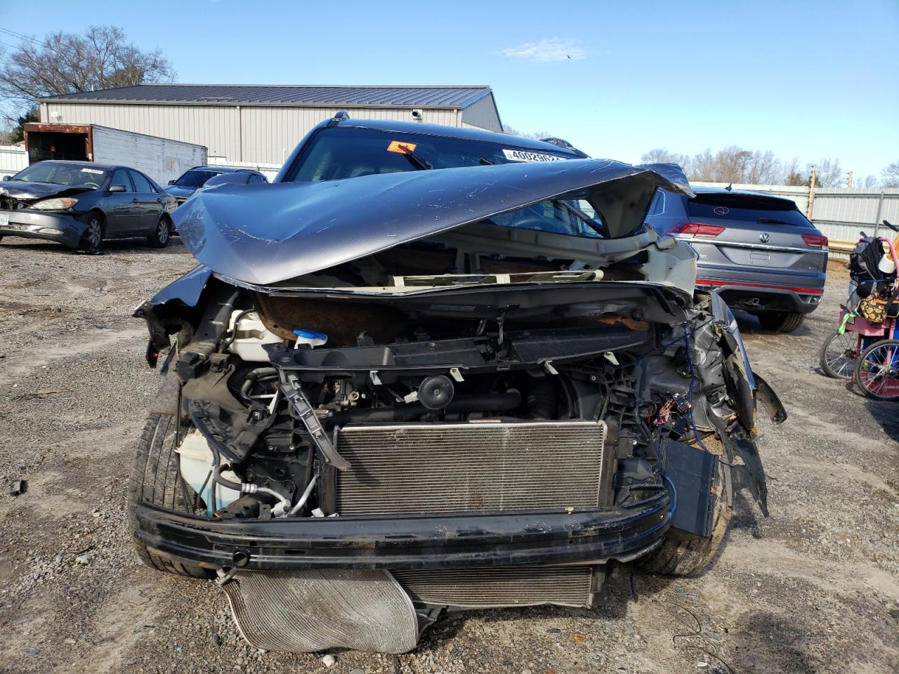 2011 KIA Sportage VIN KNDPB3A2XB7033513 Copart auction photo, front end / side damage thumbnail 5
