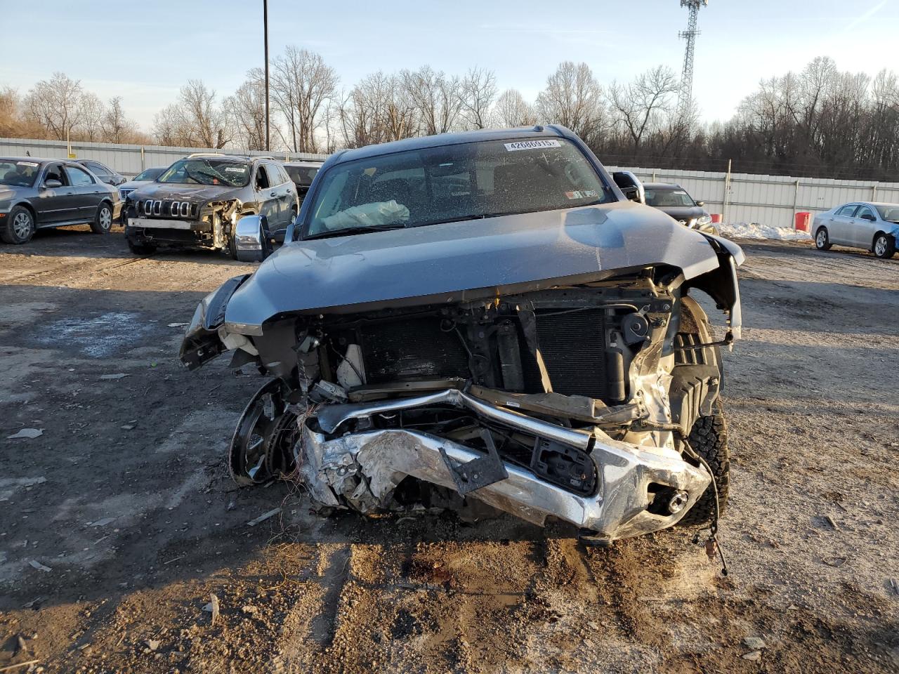 2018 Nissan Titan VIN 1N6BA1F49JN517983 Copart auction photo, front end damage thumbnail 5