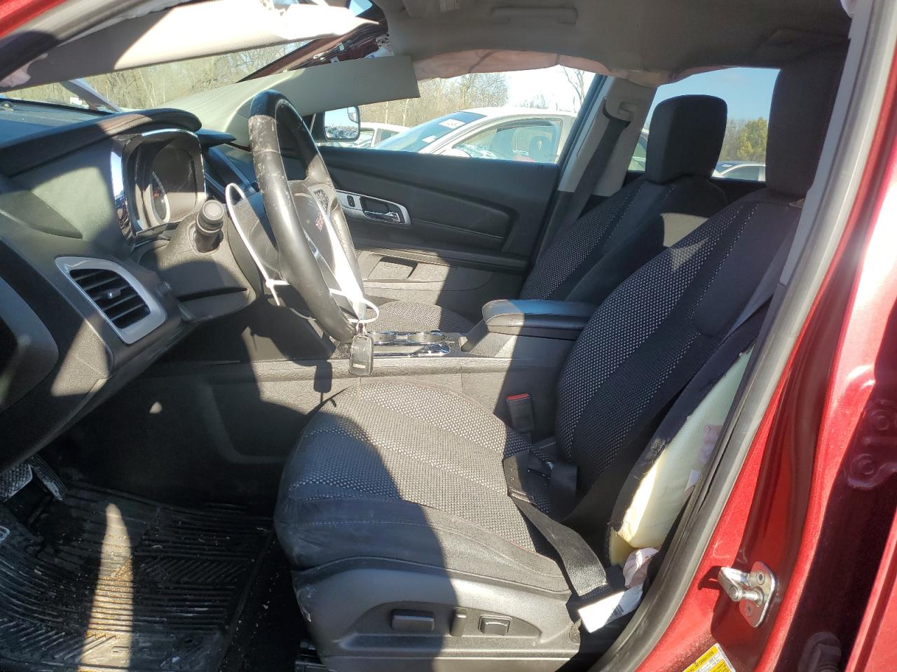 2012 GMC Terrain VIN 2GKFLSE58C6299383 Copart auction photo, side / rear end damage thumbnail 7