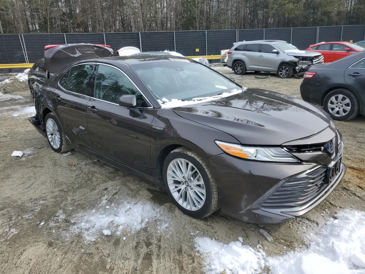 2020 Toyota Camry VIN 4T1F31AK7LU522723 Copart auction photo, rear end damage thumbnail 4