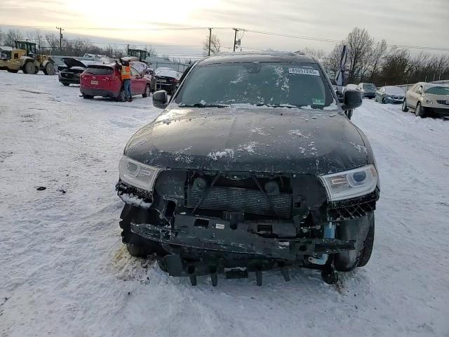 2018 Dodge Durango VIN 1C4RDJAG4JC385849 Copart auction photo, side / front end damage thumbnail 11