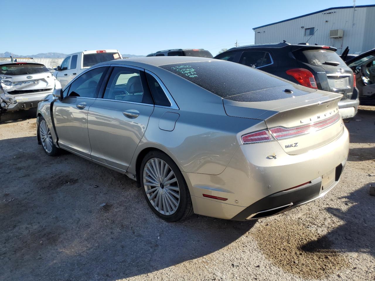 2017 Lincoln MKZ VIN 3LN6L5E96HR617996 Copart auction photo, front end damage thumbnail 2