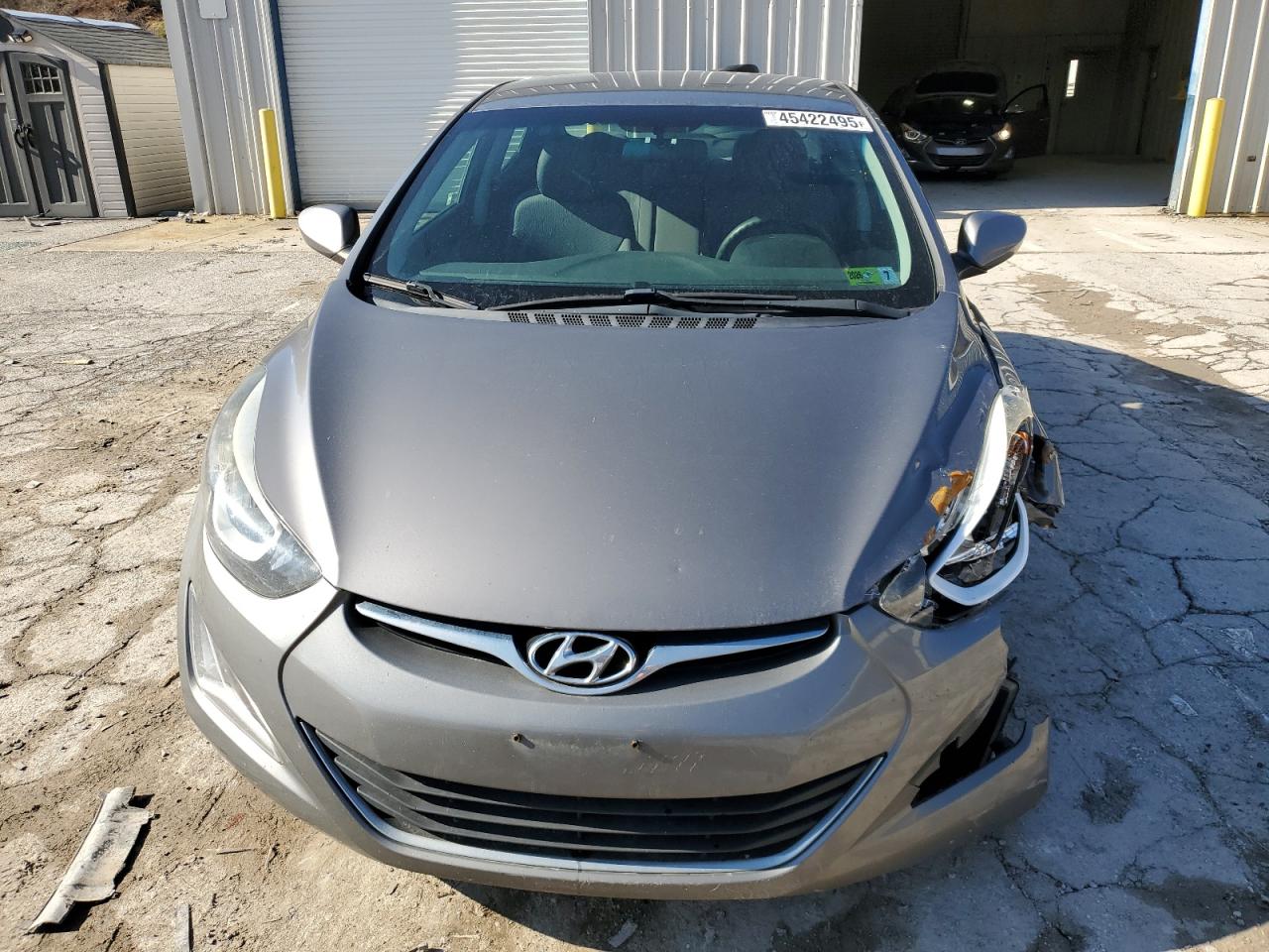 2025 Hyundai Elantra VIN 5NPDH4AE0EH473175 Copart auction photo, front end / side damage thumbnail 5