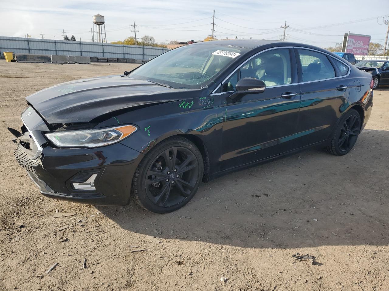 2019 Ford Fusion VIN 3FA6P0D98KR184756