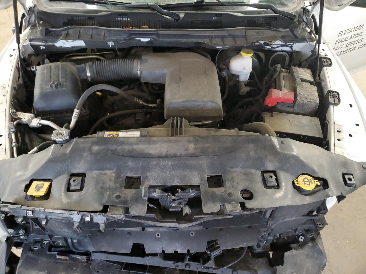 2020 RAM 1500 VIN 3C6JR7DG7LG122016 Copart auction photo, front end damage thumbnail 11