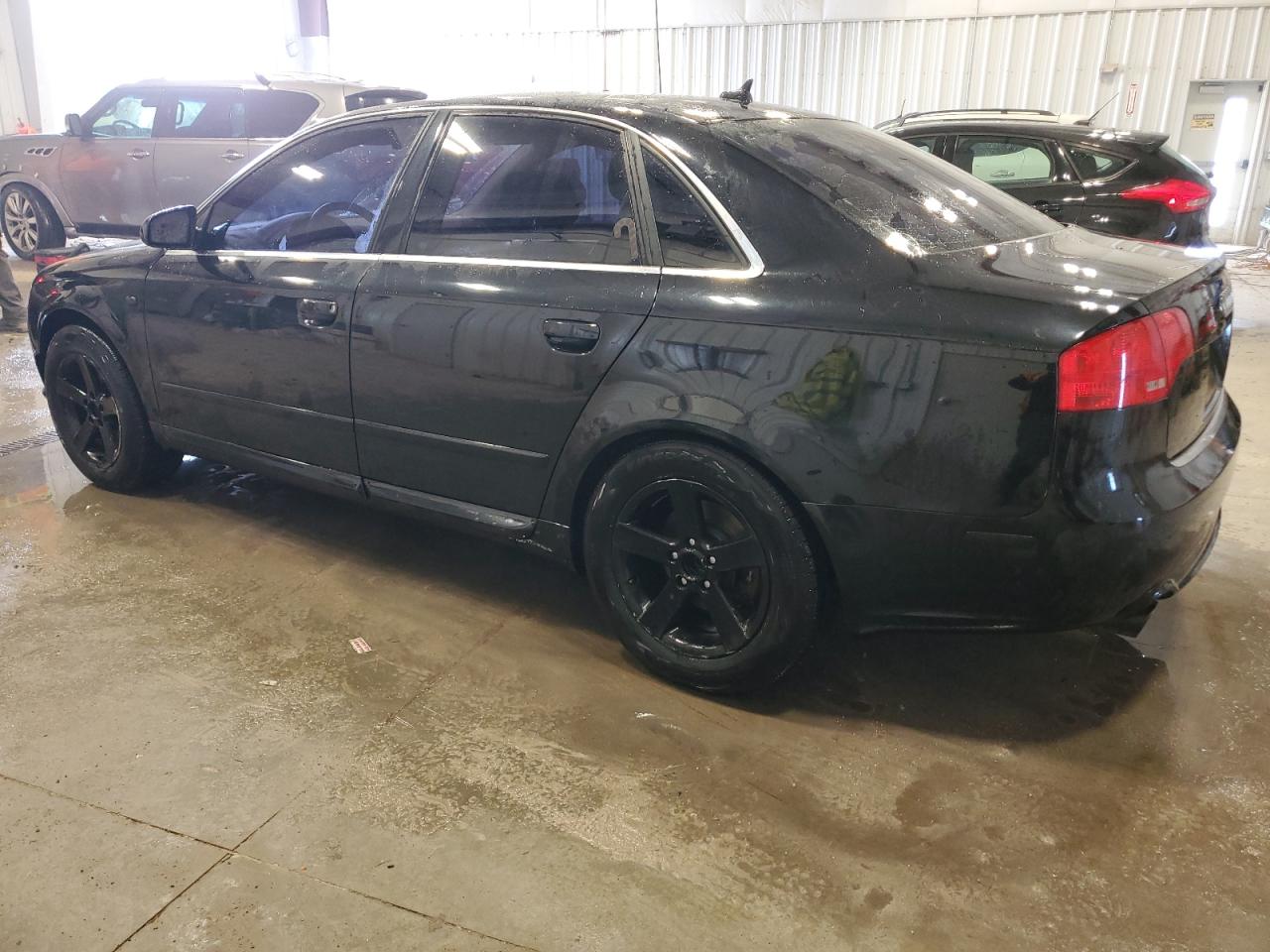 2008 Audi A4 VIN WAUDF78E58A018389 Copart auction photo, front end / undercarriage damage thumbnail 2
