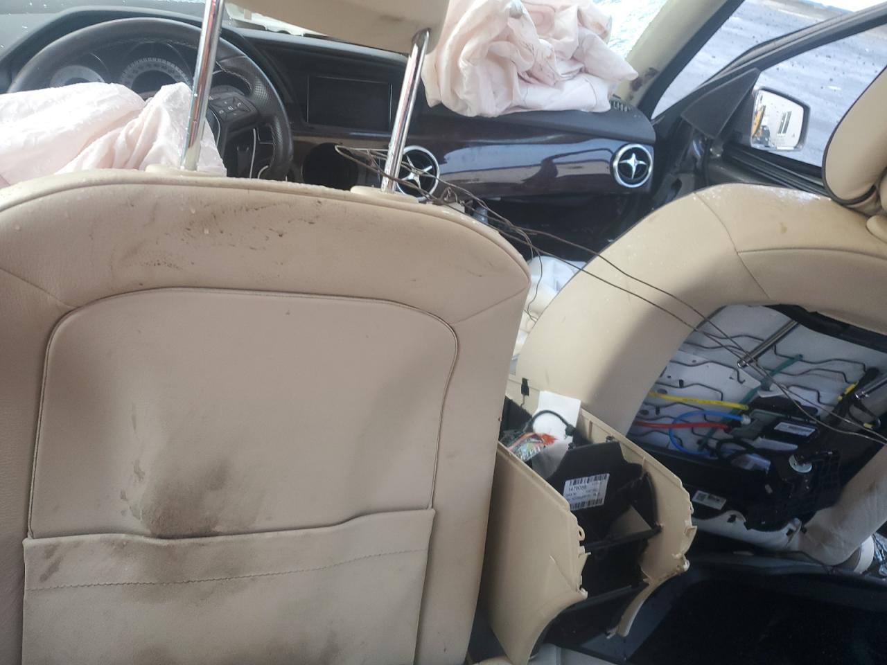 2015 Mercedes-Benz GLK-klasse VIN WDCGG0EB3FG361690 Copart auction photo, all over damage thumbnail 8