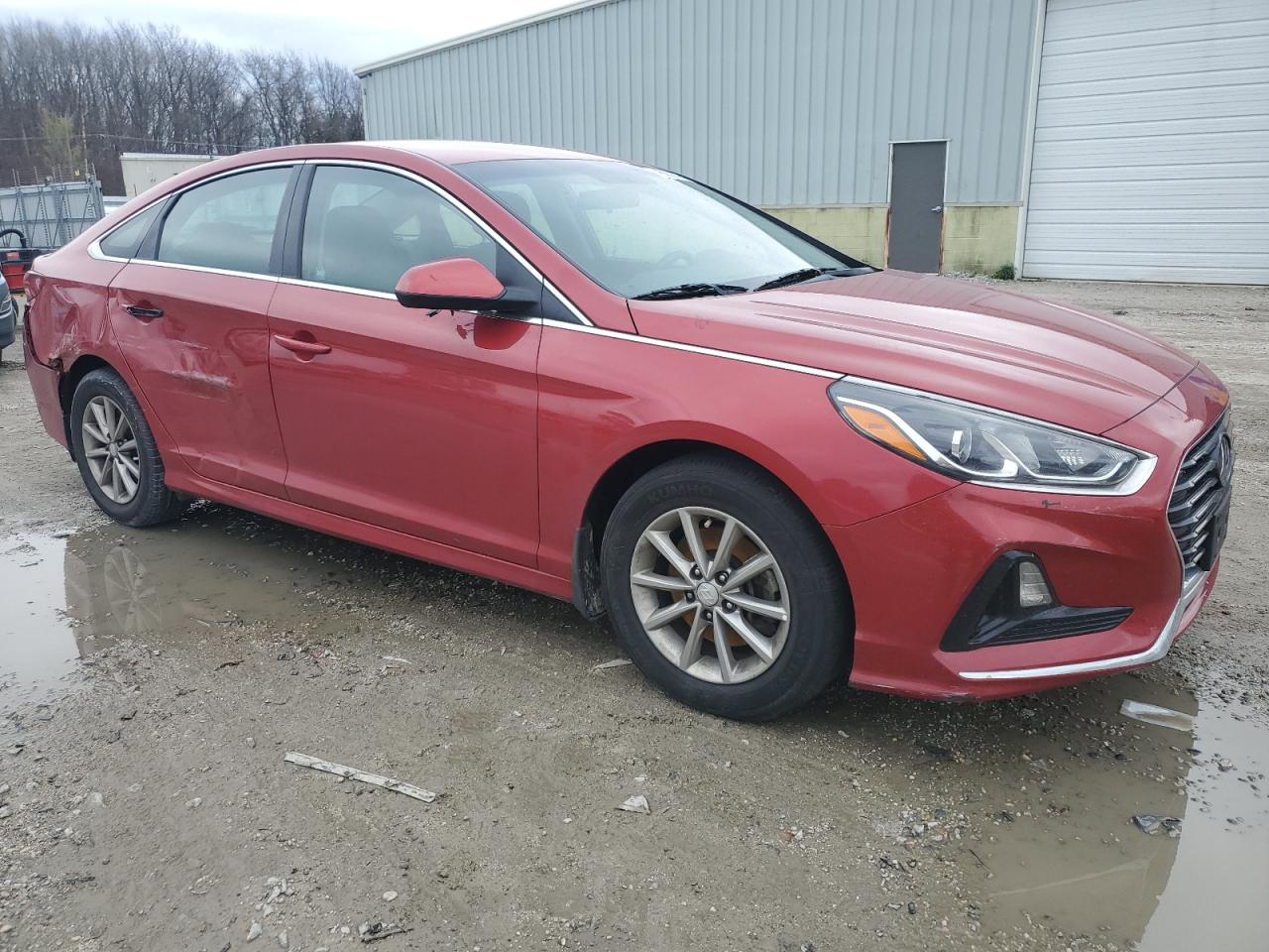 2018 Hyundai Sonata VIN 5NPE24AF2JH703890 Copart auction photo, side / rear end damage thumbnail 4