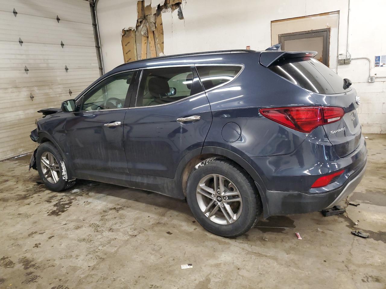 2017 Hyundai Santa Fe VIN 5XYZUDLB9HG422659 Copart auction photo, front end / hail damage thumbnail 2