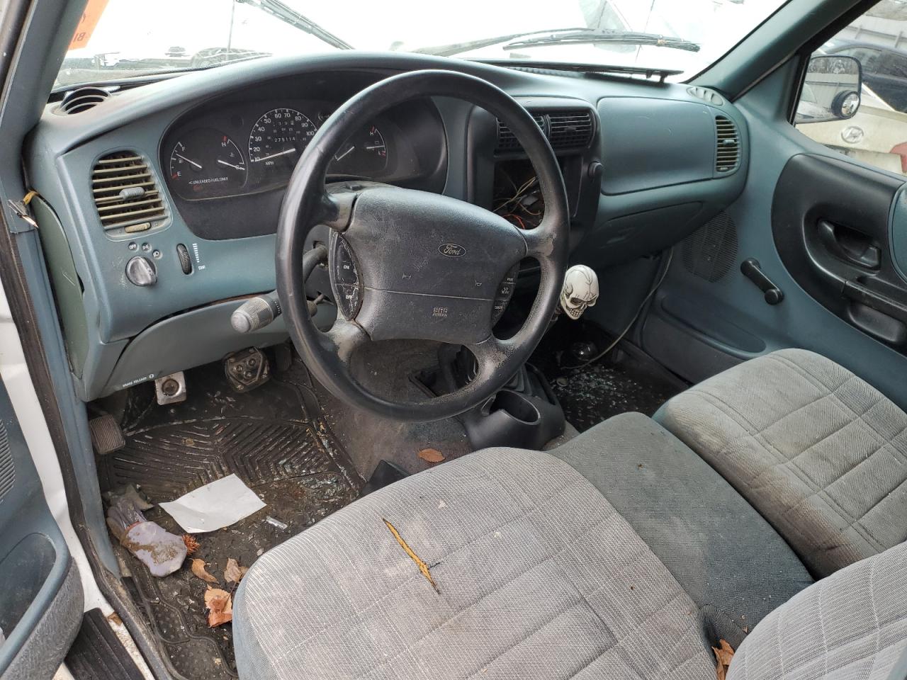 1996 Ford Ranger VIN 1FTCR14X8TTA75001 Copart auction photo, side damage thumbnail 8