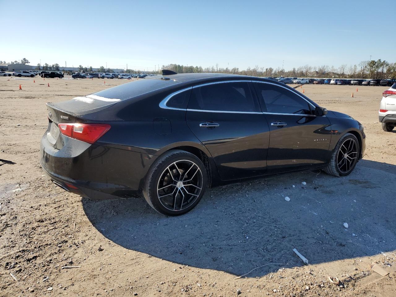 2016 Chevrolet Malibu VIN 1G1ZH5SX4GF353610 Copart auction photo, side / front end damage thumbnail 3