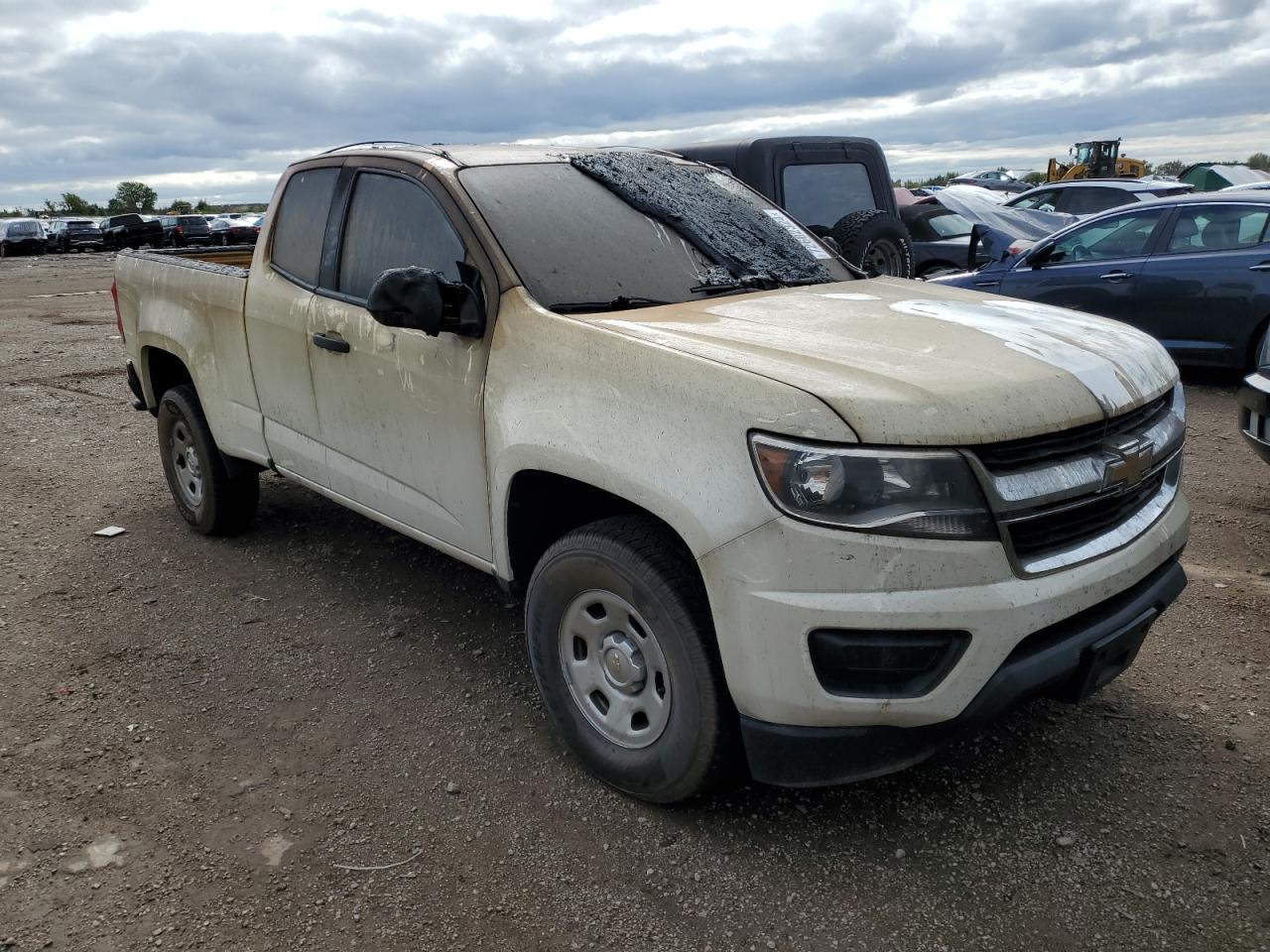 2020 Chevrolet Colorado VIN 1GCHSBEAXL1233988 Copart auction photo, burn damage thumbnail 4