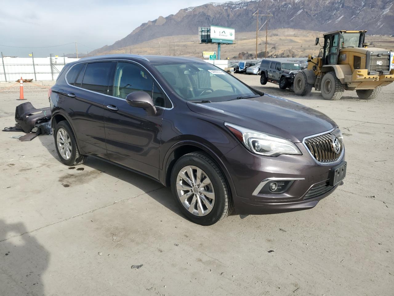2017 Buick Envision VIN LRBFXDSAXHD097908 Copart auction photo, unknown damage thumbnail 4