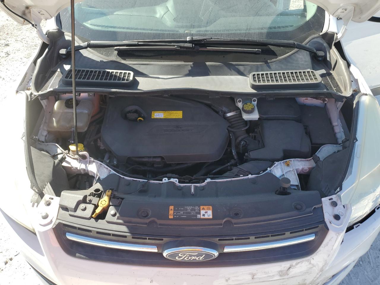 2016 Ford Escape VIN 1FMCU0GX5GUB86976 Copart auction photo, front end damage thumbnail 13