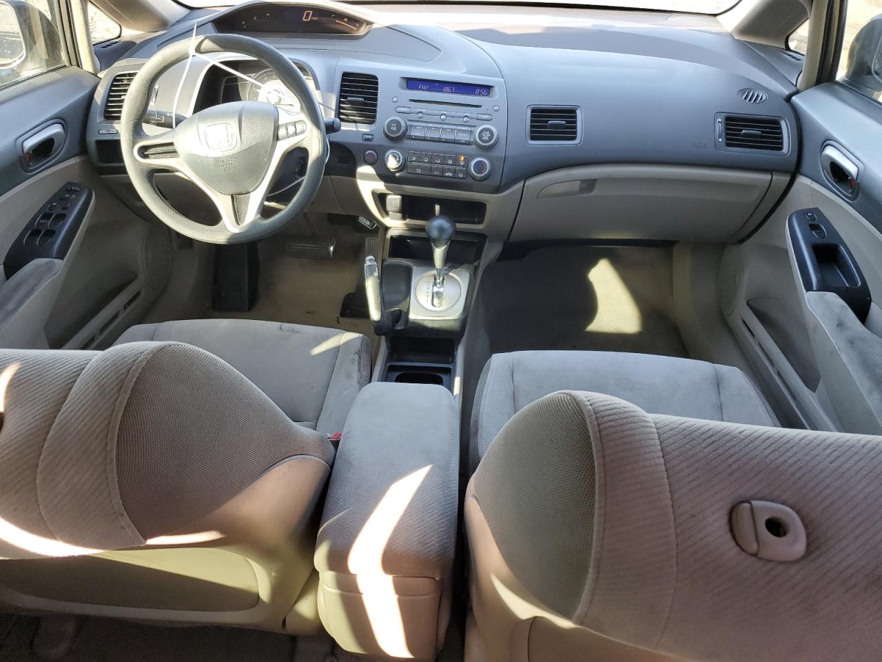 2010 Honda Civic VIN 19XFA1F51AE067408 Copart auction photo, side damage thumbnail 8
