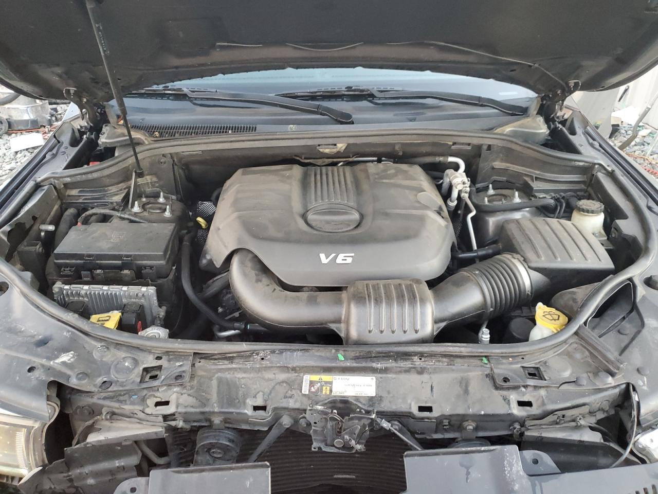 2015 Dodge Durango VIN 1C4RDHAG9FC163078 Copart auction photo, front end damage thumbnail 12