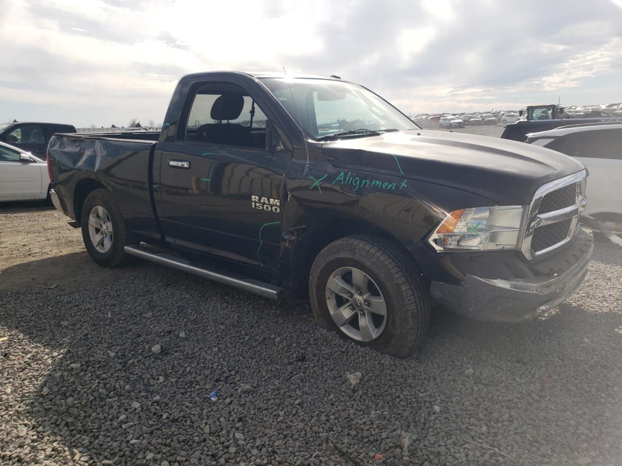 2013 RAM 1500 VIN 3C6JR6BG6DG576823 Copart auction photo, all over damage thumbnail 4