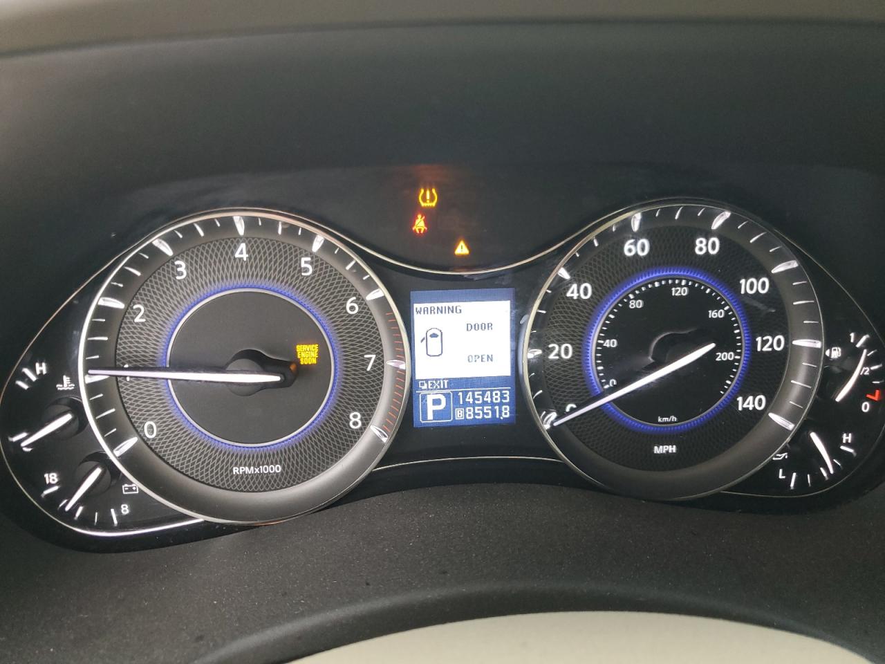 2012 Infiniti QX56 VIN JN8AZ2NF4C9517714 Copart auction photo, front end damage thumbnail 9