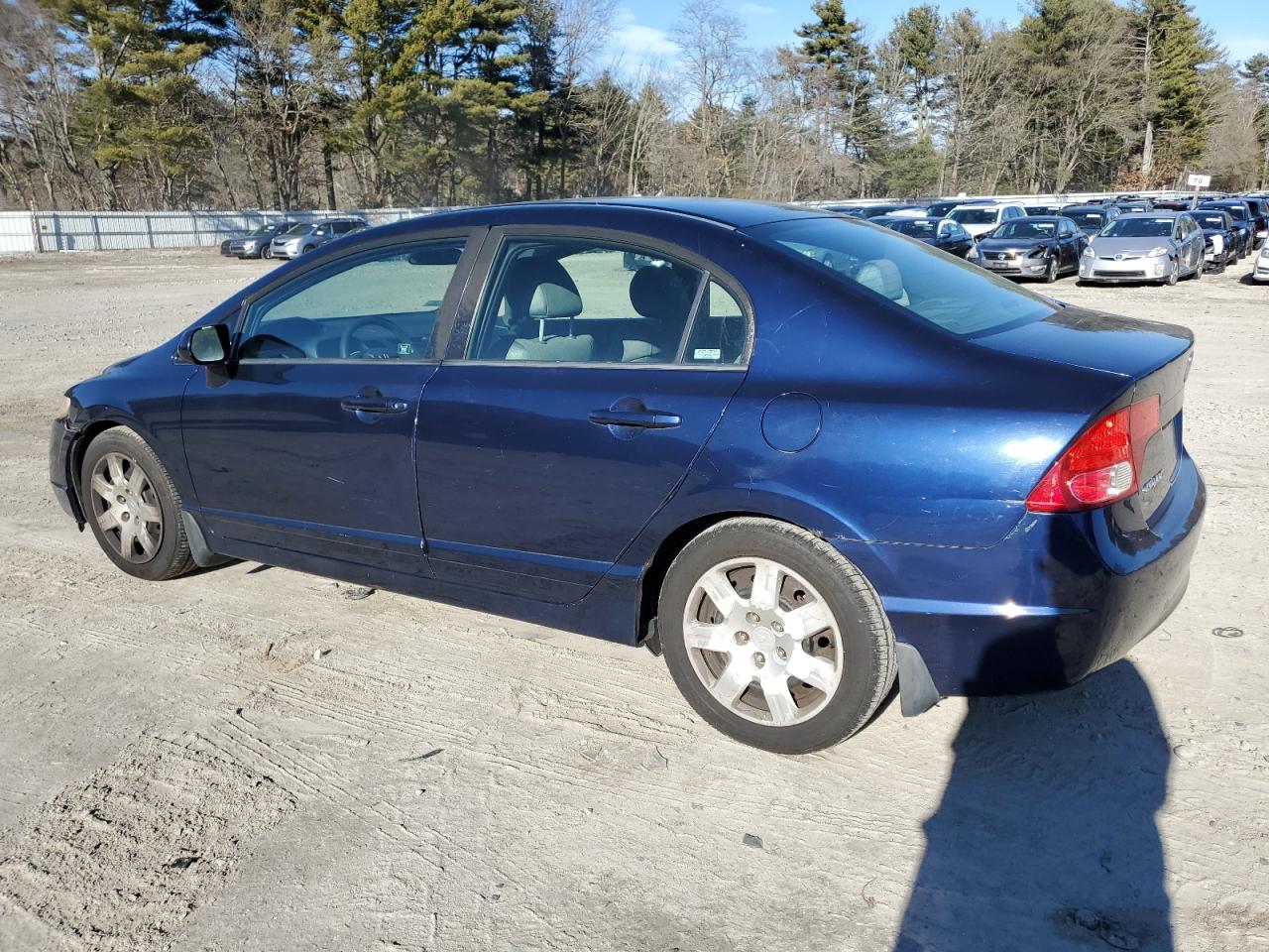 2008 Honda Civic VIN 1HGFA16538L081331 Copart auction photo, mechanical / front end damage thumbnail 2