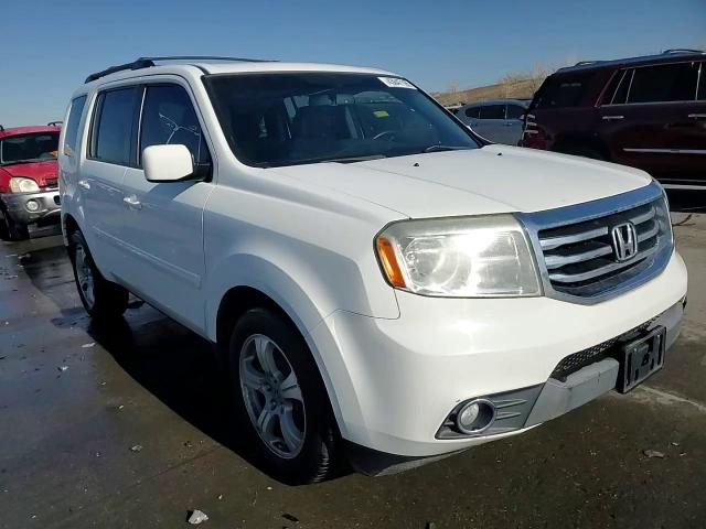 2014 Honda Pilot VIN 5FNYF3H77EB015608 Copart auction photo, front end / side damage thumbnail 14