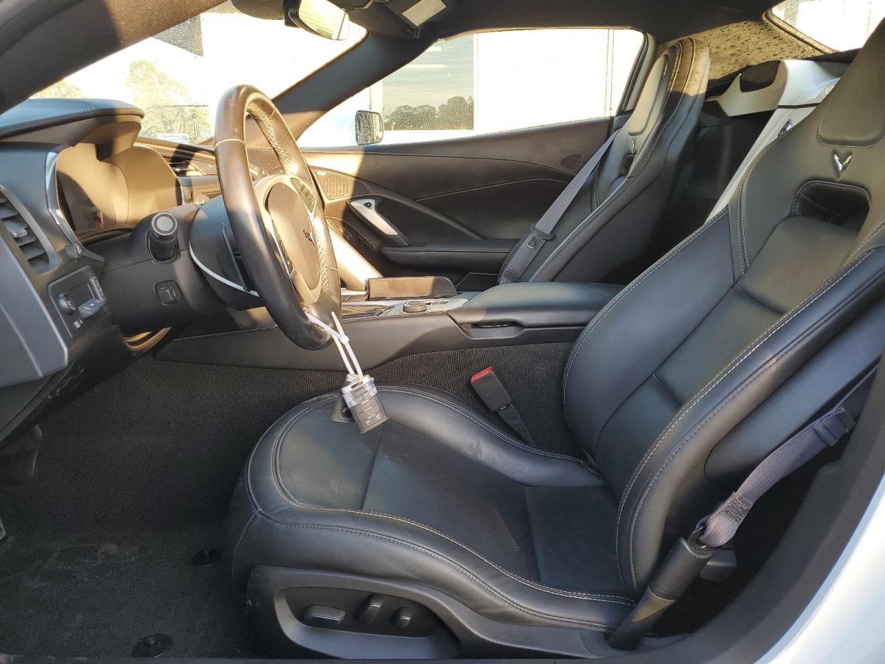 2014 Chevrolet Corvette VIN 1G1YF3D78E5117872 Copart auction photo, side / front end damage thumbnail 7