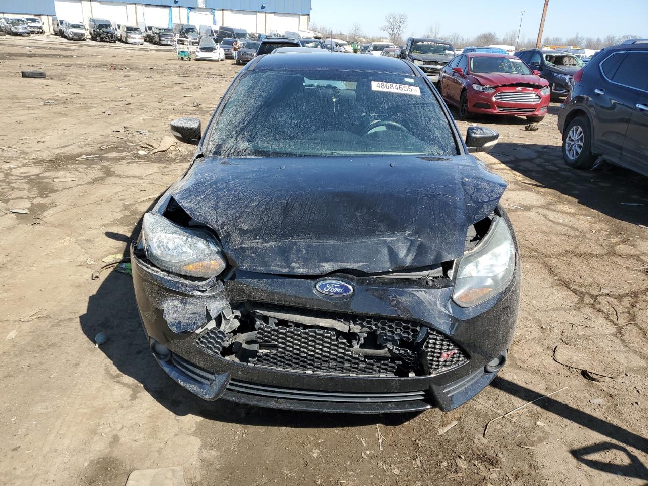 2014 Ford Focus VIN 1FADP3L94EL412264 Copart auction photo, front end damage thumbnail 5