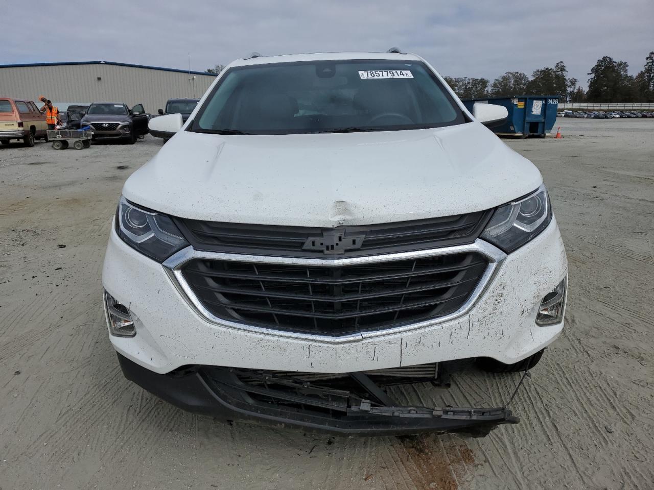 2020 Chevrolet Equinox VIN 2GNAXKEV1L6283818 Copart auction photo, front end / rear end damage thumbnail 5