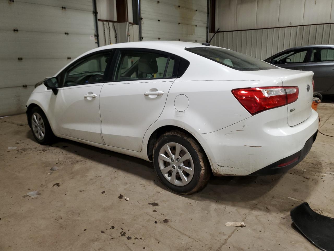 2013 KIA Rio VIN KNADM4A33D6110630 Copart auction photo, front end damage thumbnail 2