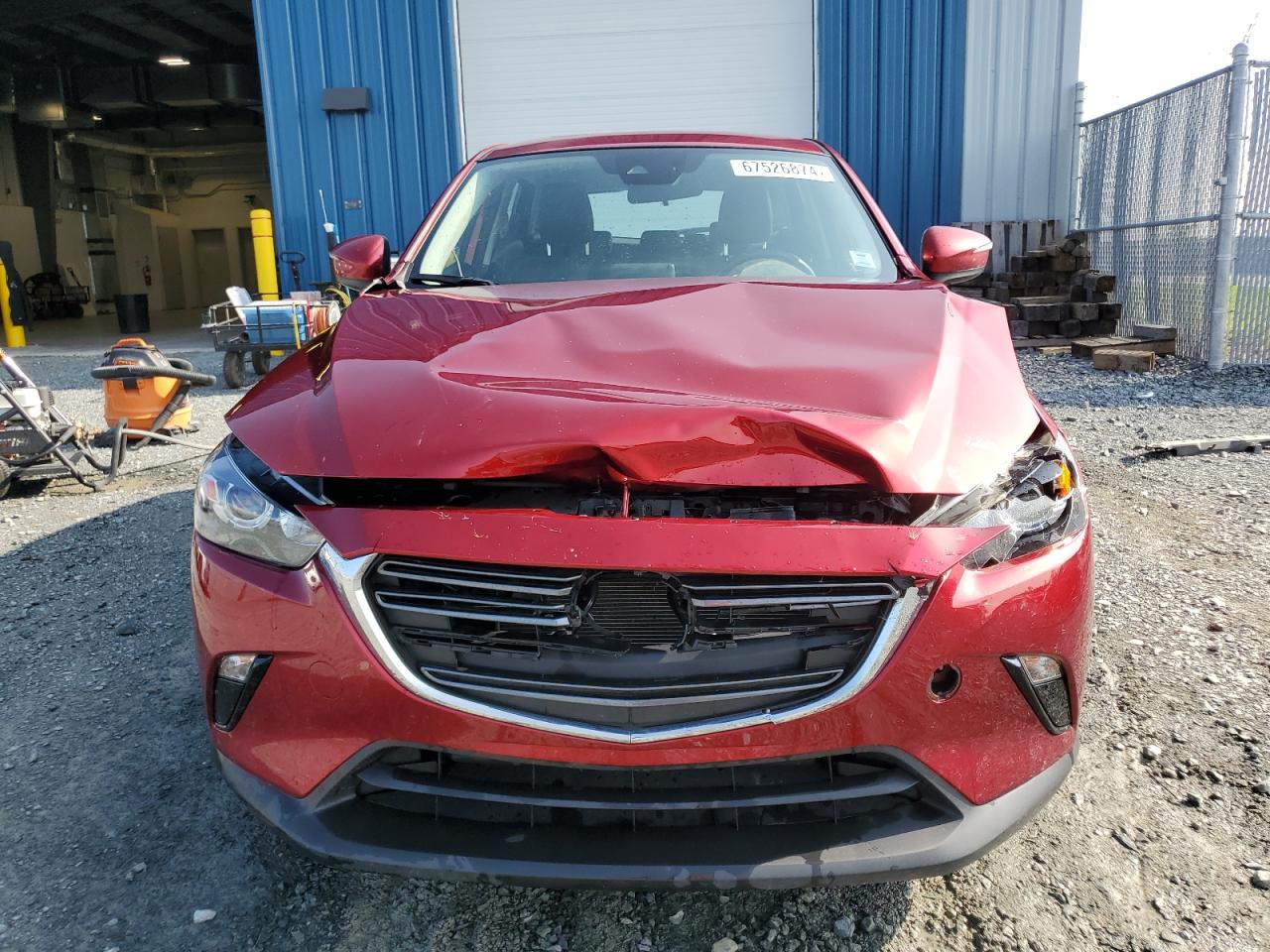 2019 Mazda CX-3 VIN JM1DKFC72K0414083 Copart auction photo, front end damage thumbnail 5