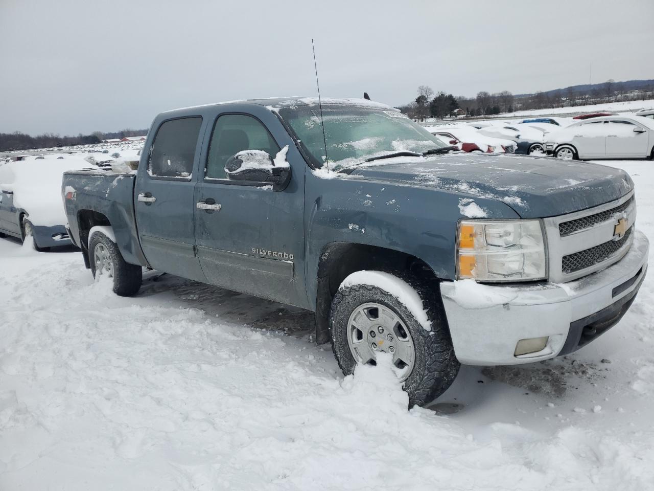 2013 Chevrolet Silverado VIN 3GCPKSE72DG269841 Copart auction photo, rear end damage thumbnail 4