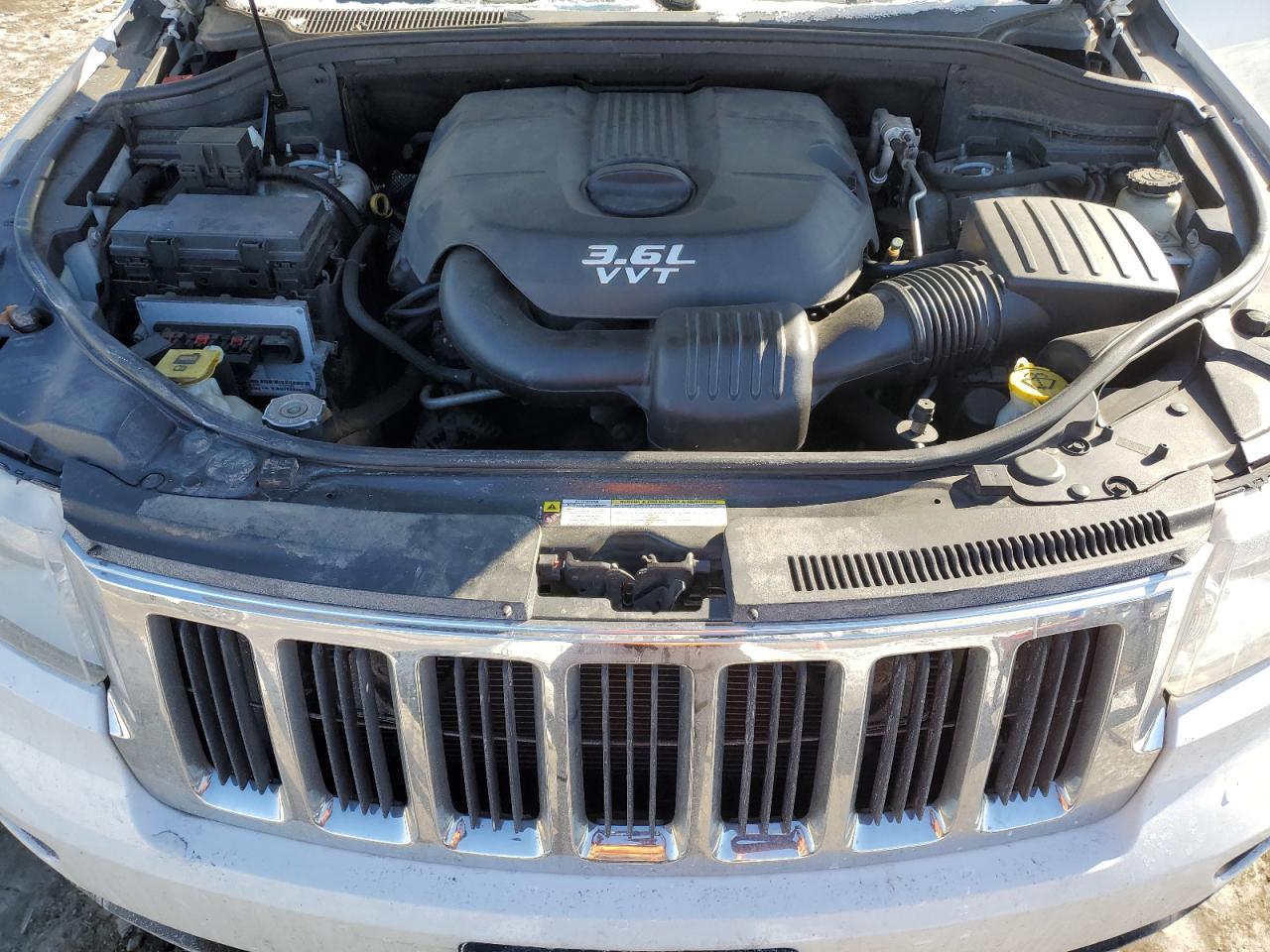 2013 Jeep Grand Cherokee VIN 1C4RJFAG6DC639510 Copart auction photo, side / rear end damage thumbnail 13