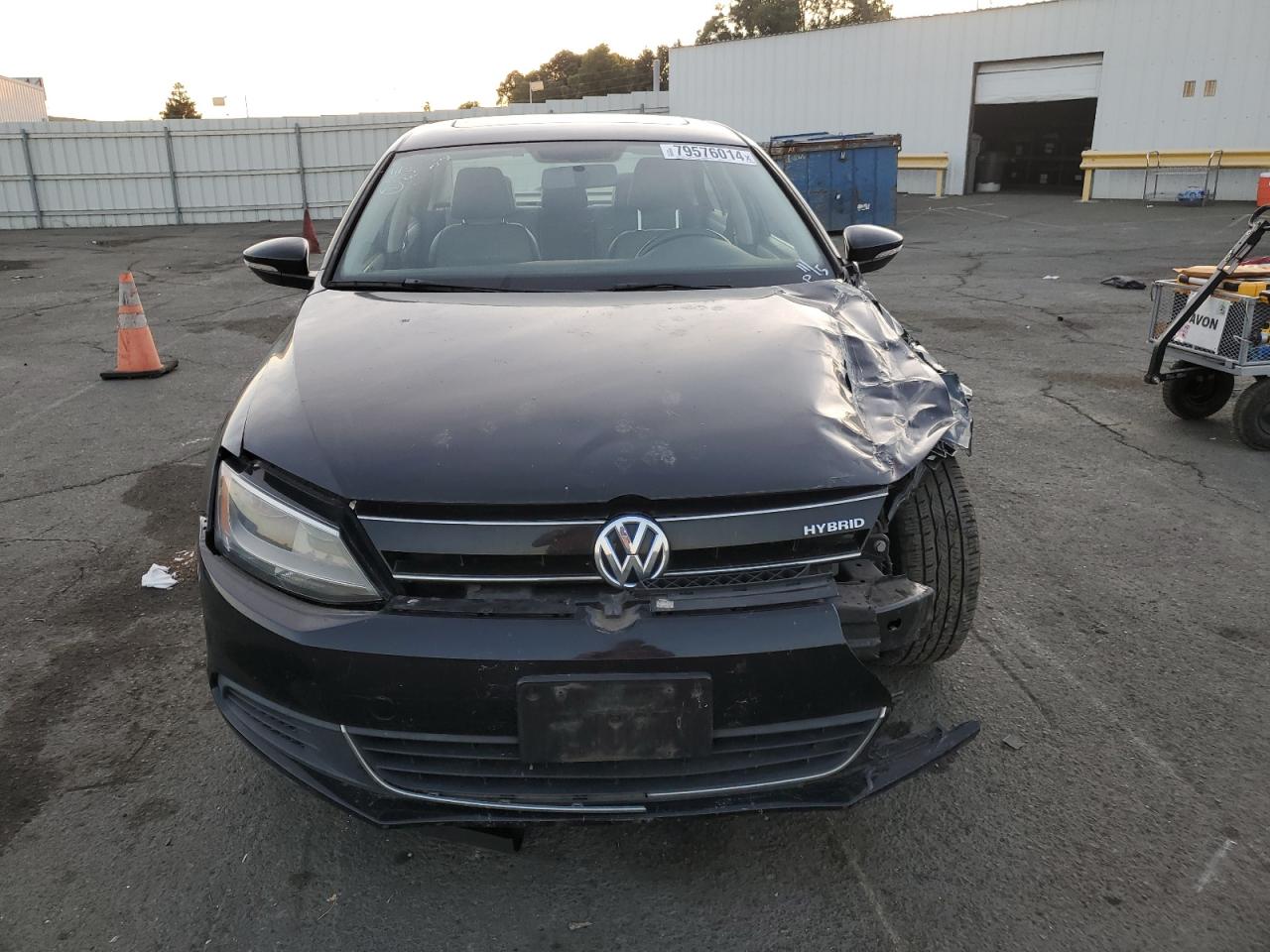 2014 Volkswagen Jetta VIN 3VW637AJ0EM280814 Copart auction photo, front end / all over damage thumbnail 5