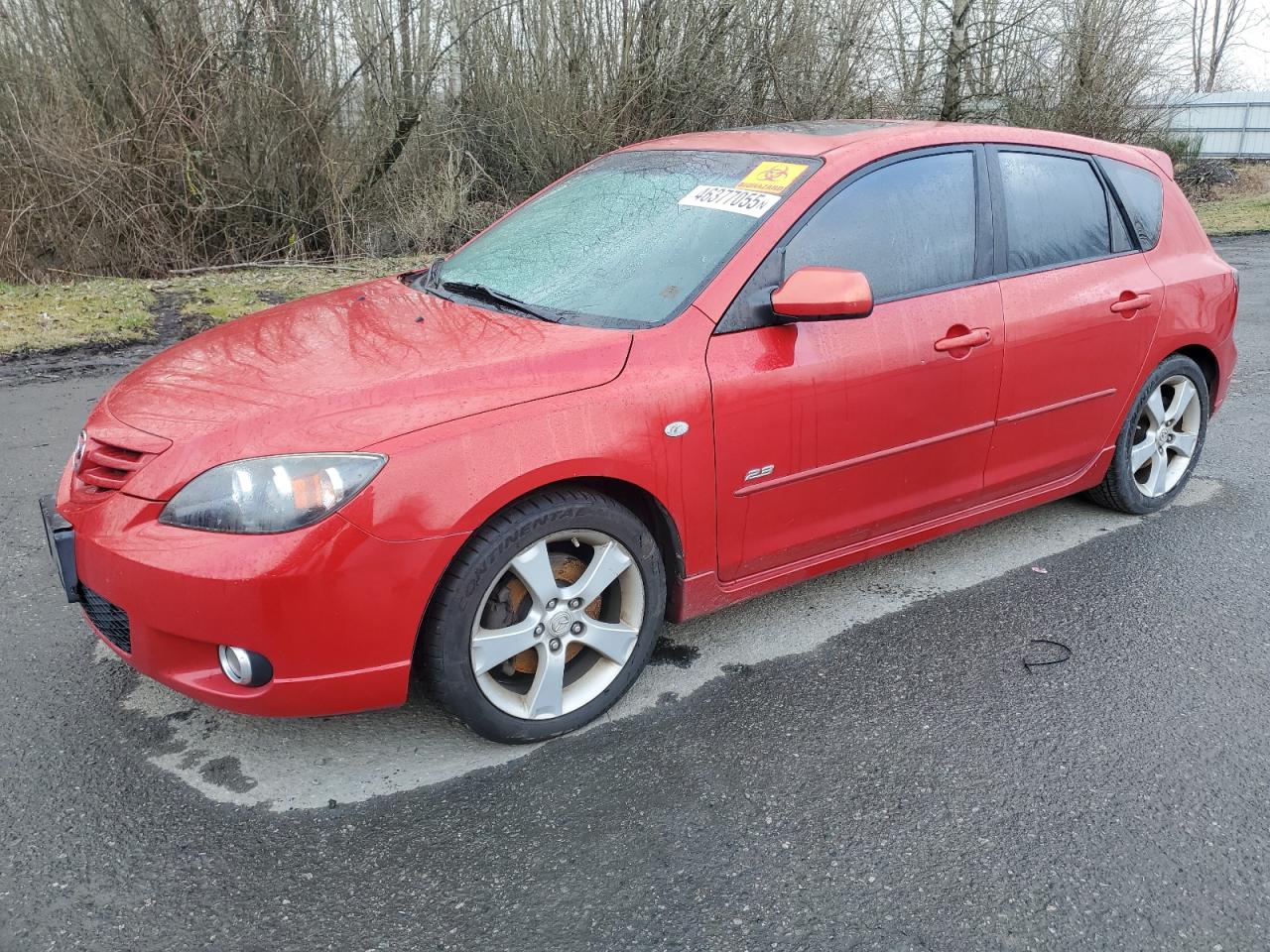 2004 Mazda 3 VIN JM1BK343541170394