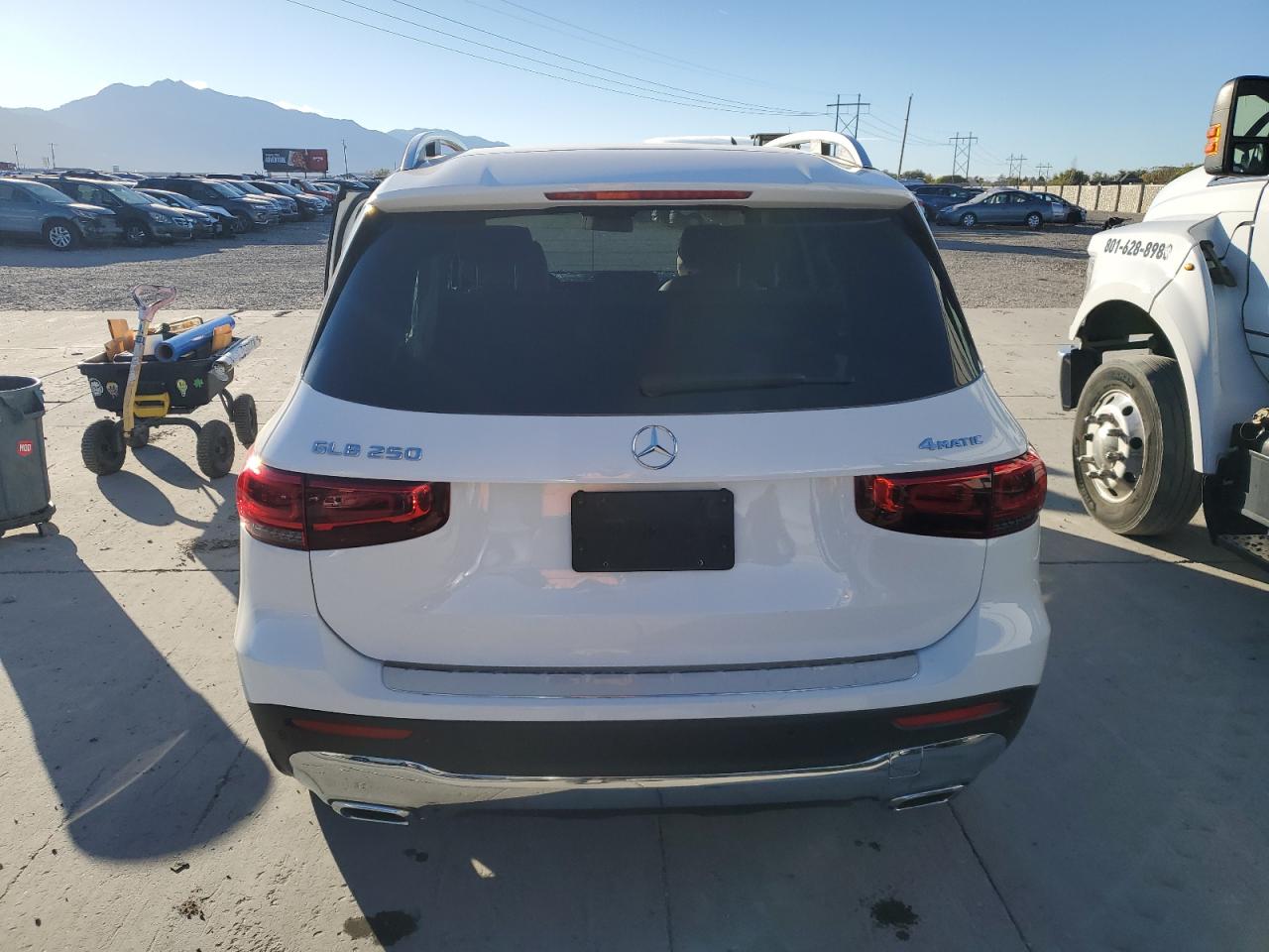 2021 Mercedes-Benz GLB VIN W1N4M4HB2MW101488 Copart auction photo, side damage thumbnail 6