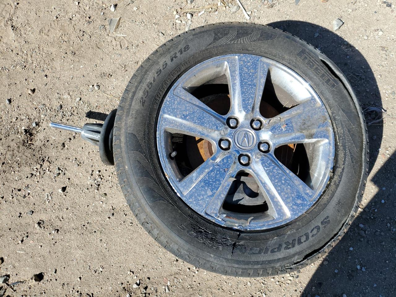2011 Acura MDX VIN 2HNYD2H62BH512315 Copart auction photo, front end / side damage thumbnail 13