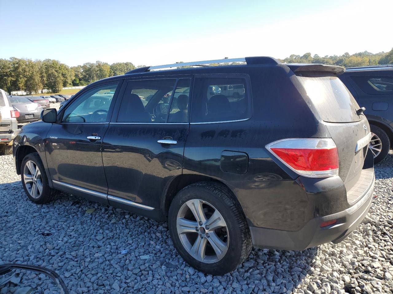 2013 Toyota Highlander VIN 5TDDK3EH9DS240646 Copart auction photo, front end damage thumbnail 2