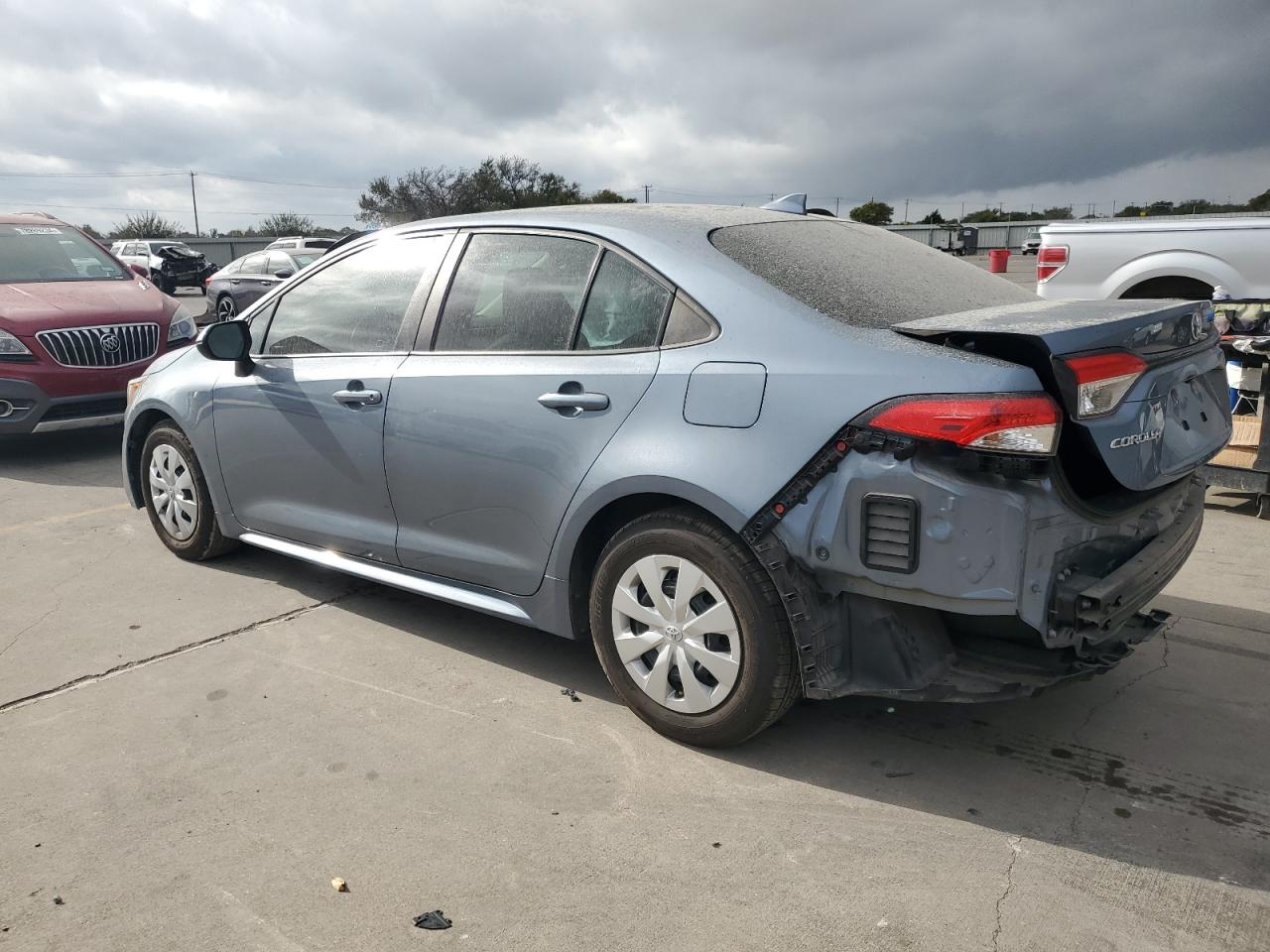 2020 Toyota Corolla VIN 5YFDPRAE9LP060462 Copart auction photo, rear end damage thumbnail 2