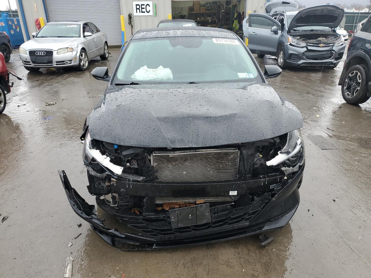2021 Hyundai Elantra VIN KMHLM4AG6MU162665 Copart auction photo, front end damage thumbnail 5