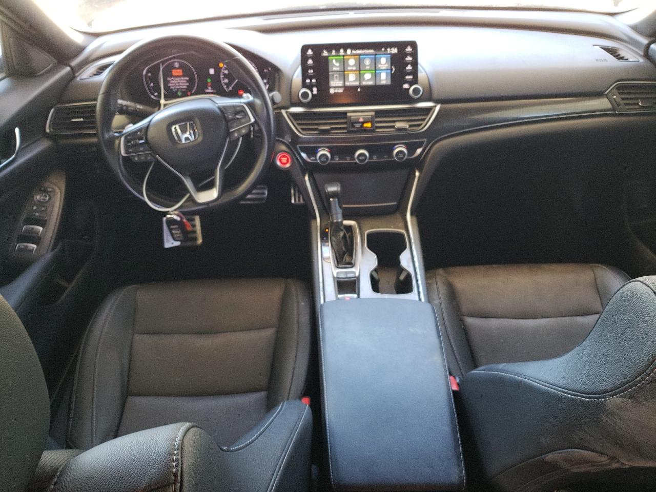2020 Honda Accord VIN 1HGCV1F34LA113312 Copart auction photo, rear end / undercarriage damage thumbnail 8
